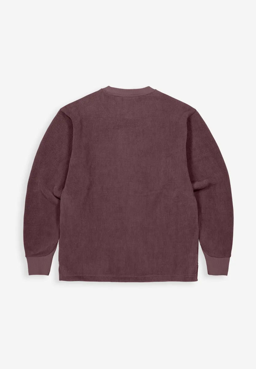 BUTCHER OF BLUE Flux Heavy Waffle Sweat
