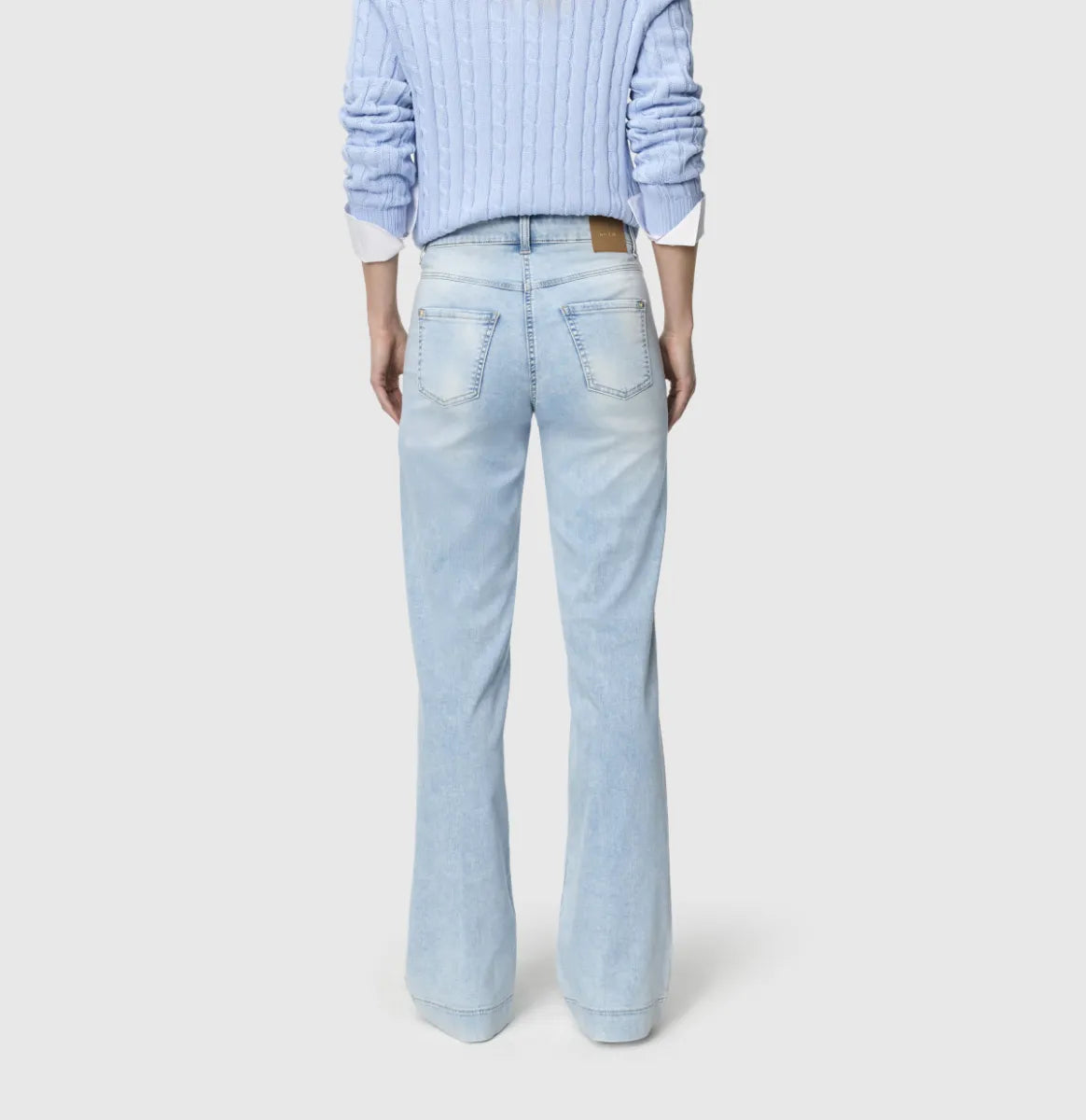 MAC JEANS Dream Wide Jeans - Light Blue