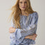 SUMMUM Top Flowers & Stripes