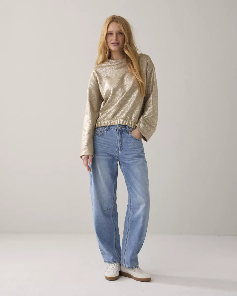 SUMMUM Jersey Coated Sweat