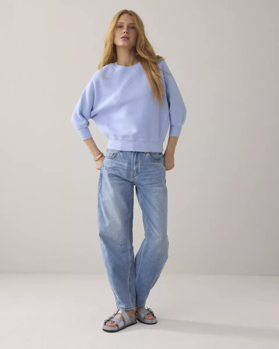 SUMMUM Jersey Fade-Out Sweat