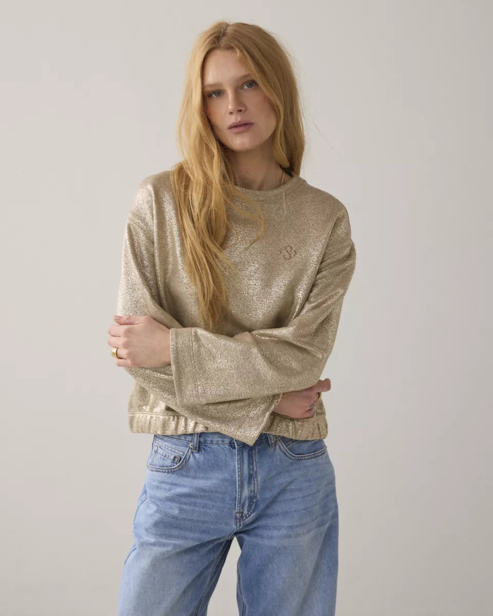 SUMMUM Jersey Coated Sweat