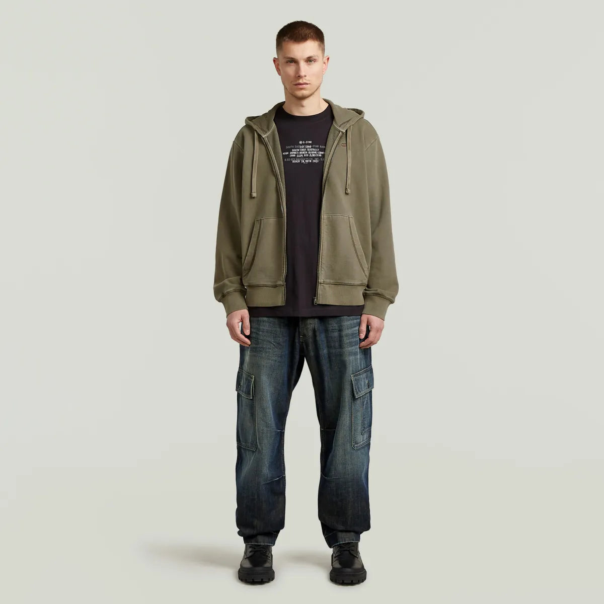 G-STAR Unit Washed Full Zip