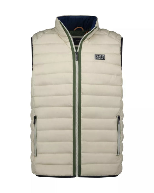 NEW ZEALAND AUCKLAND Bodywarmer Jacket - Light Cream