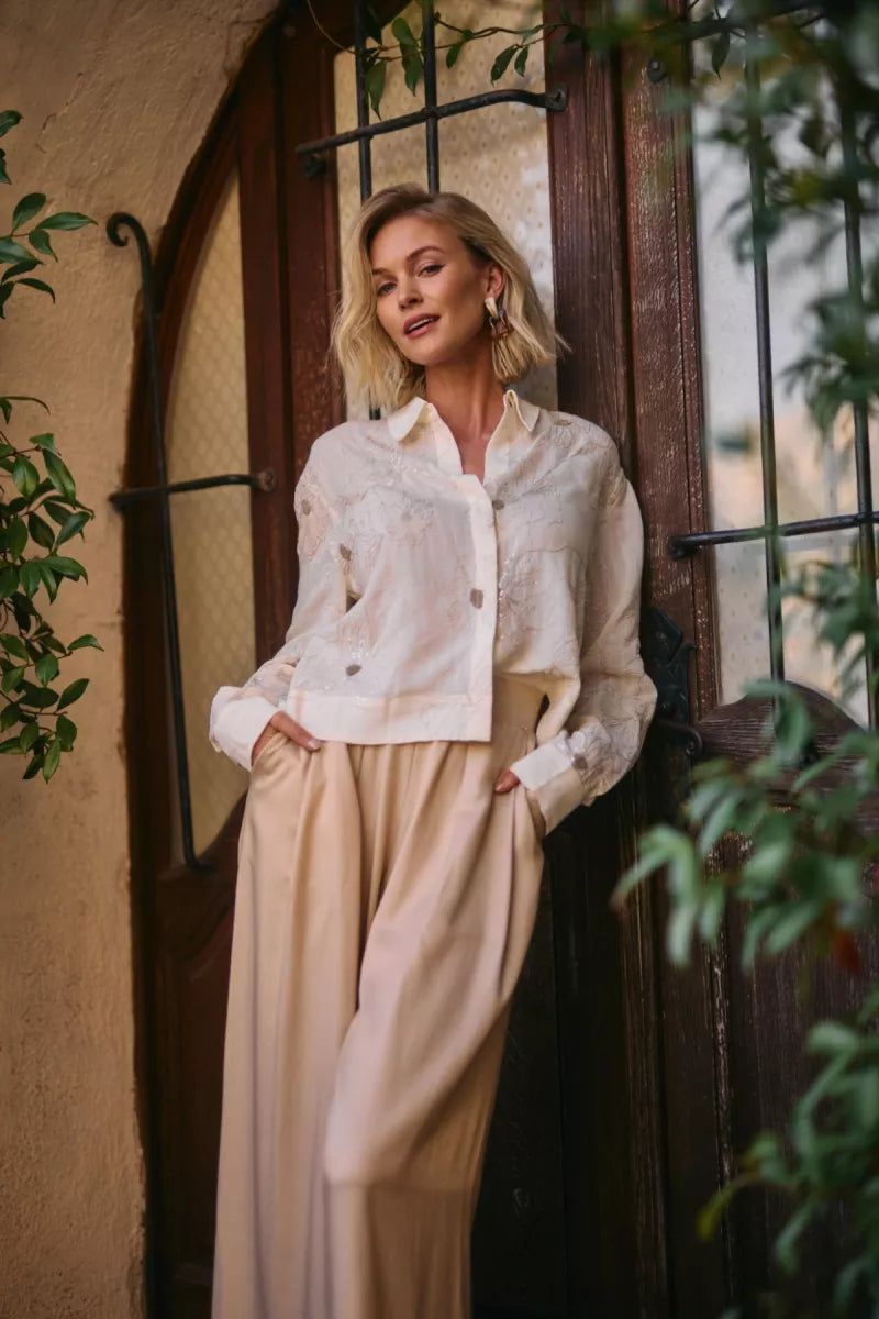 NUKUS Adora Blouse Embroidery