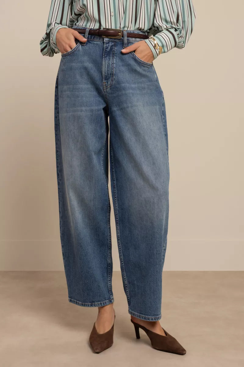 STUDIO ANNELOES Babet Denim Trousers