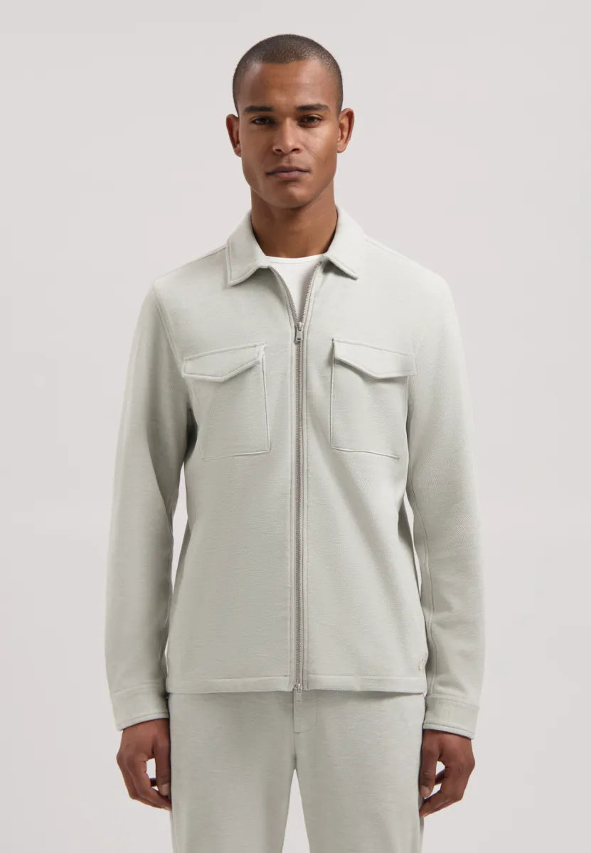 DSTREZZED Pike Overshirt - Ghost Grey