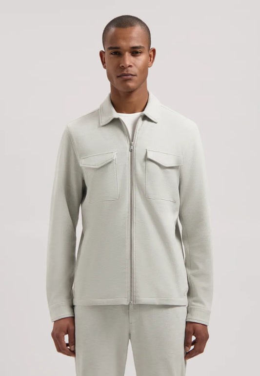DSTREZZED Pike Overshirt - Ghost Grey