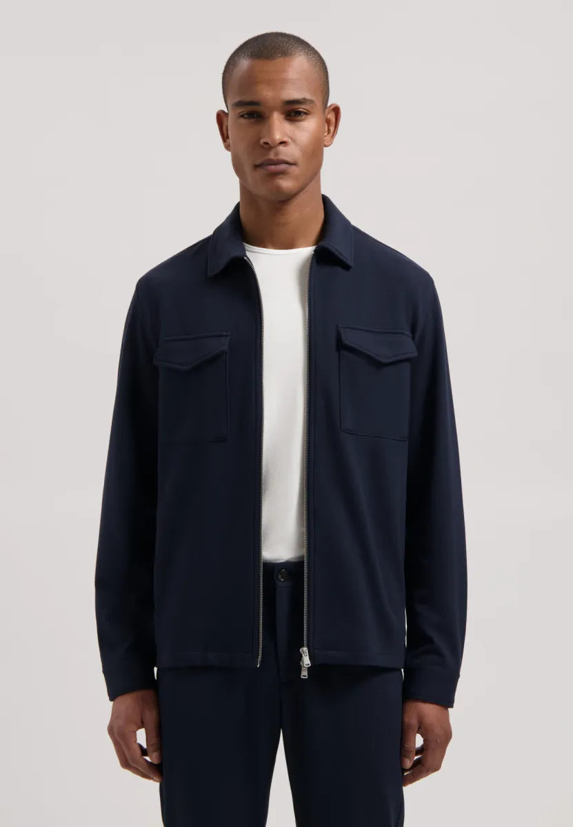 DSTREZZED Pike Overshirt - Dk. Navy