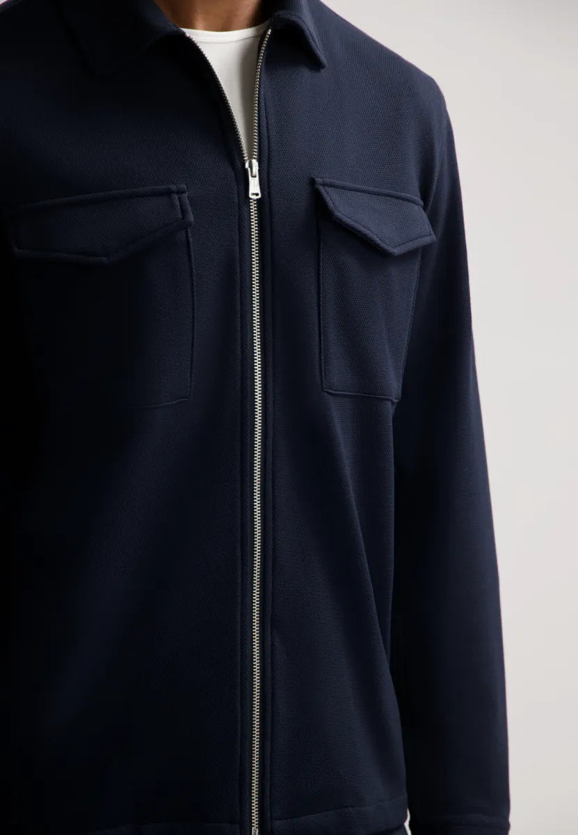 DSTREZZED Pike Overshirt - Dk. Navy