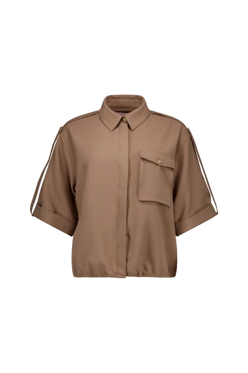 STUDIO ANNELOES Nellie Waffle Blouse