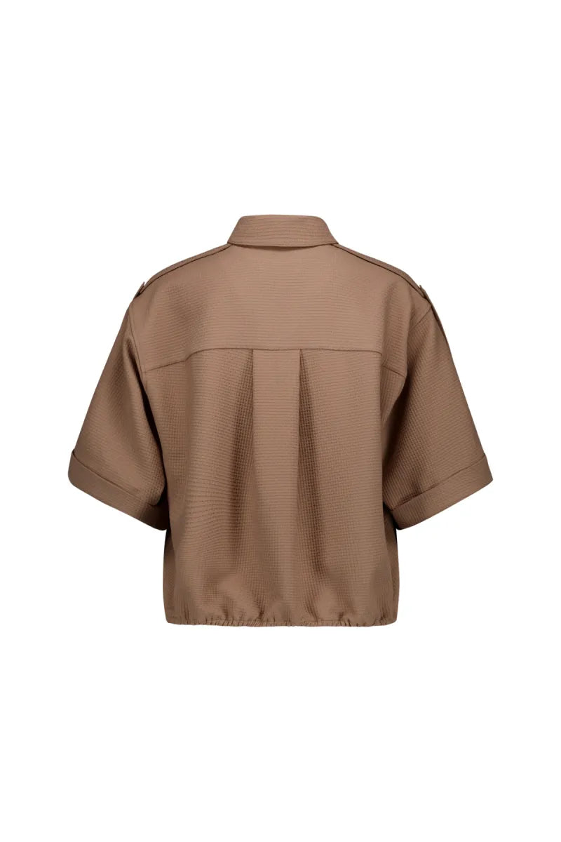 STUDIO ANNELOES Nellie Waffle Blouse