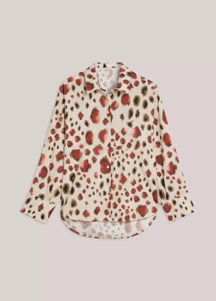 SUMMUM Blouse Animal Print