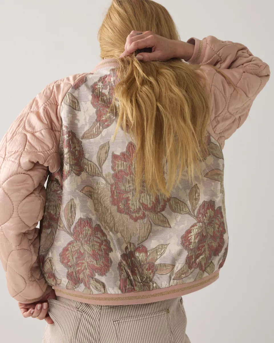 SUMMUM Jacket Rose Jacquard Mix