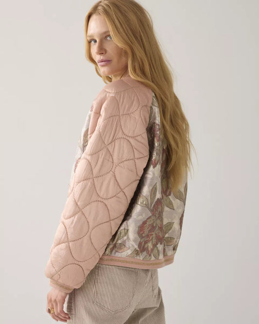 SUMMUM Jacket Rose Jacquard Mix
