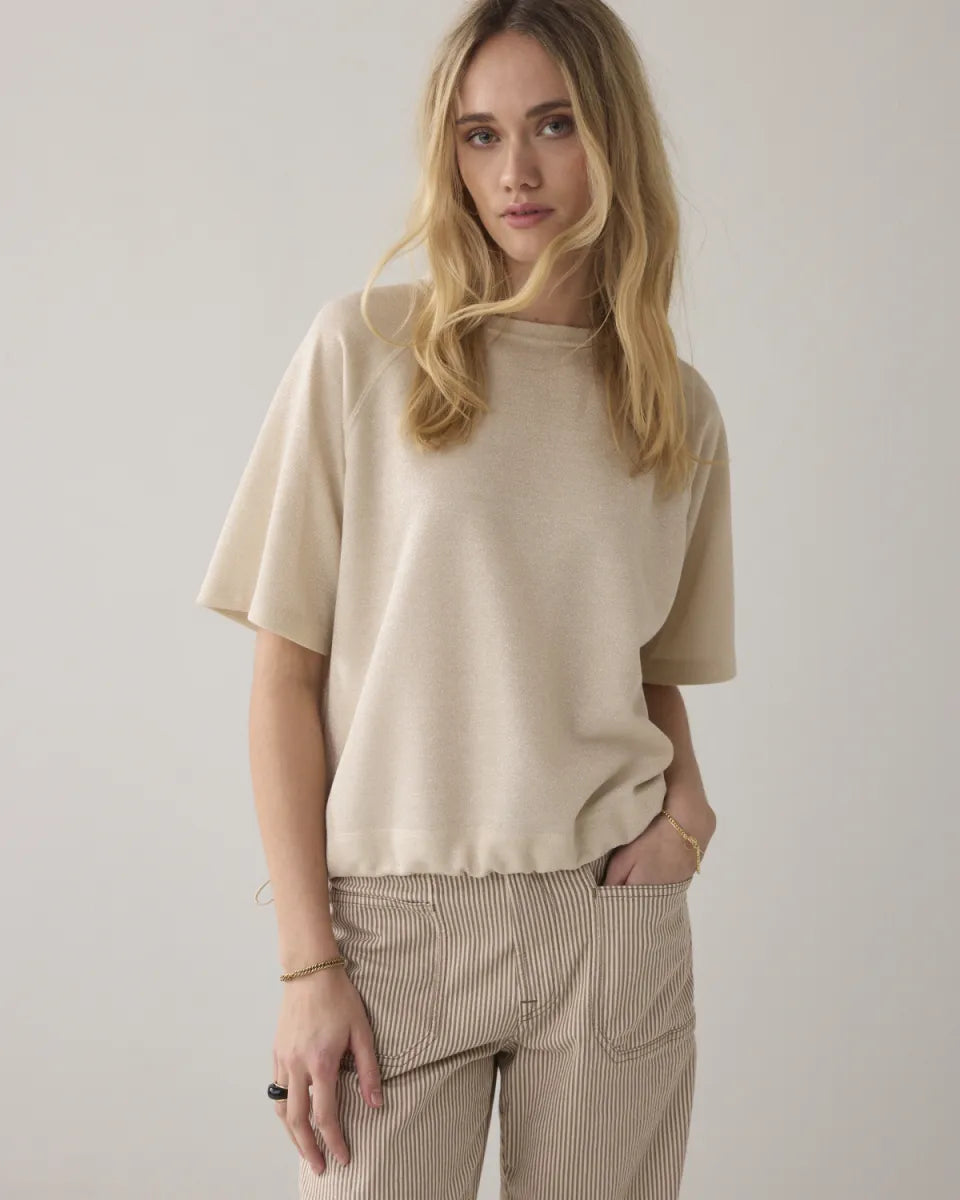 SUMMUM Top Boxy Tee Sparkle