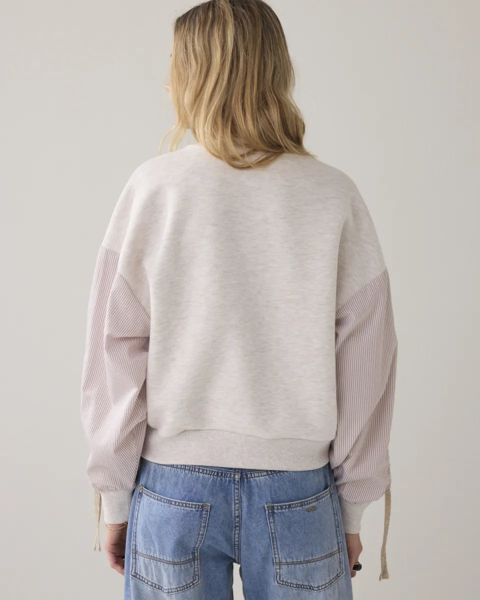 SUMMUM Jersey Melange Sweat