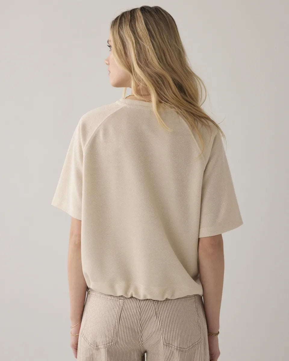 SUMMUM Top Boxy Tee Sparkle