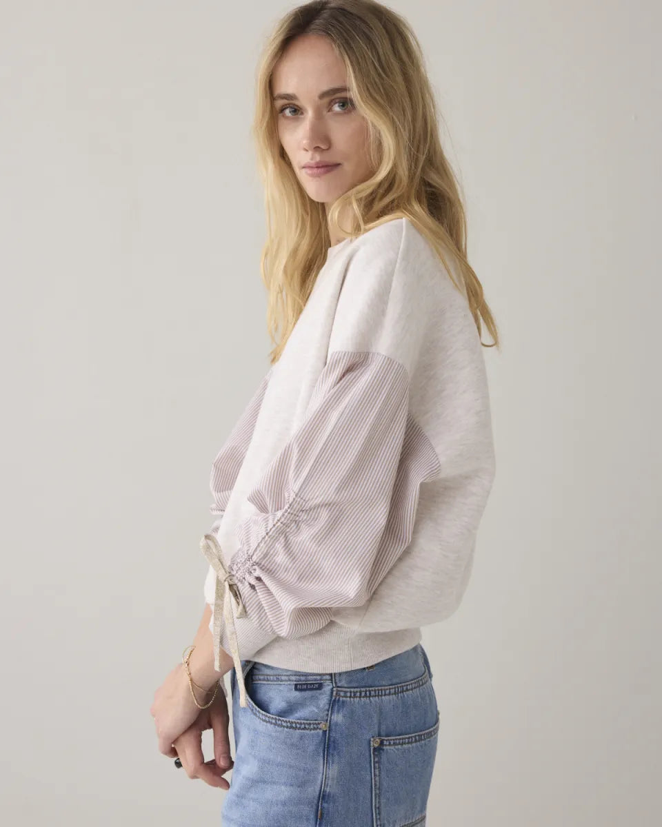 SUMMUM Jersey Melange Sweat