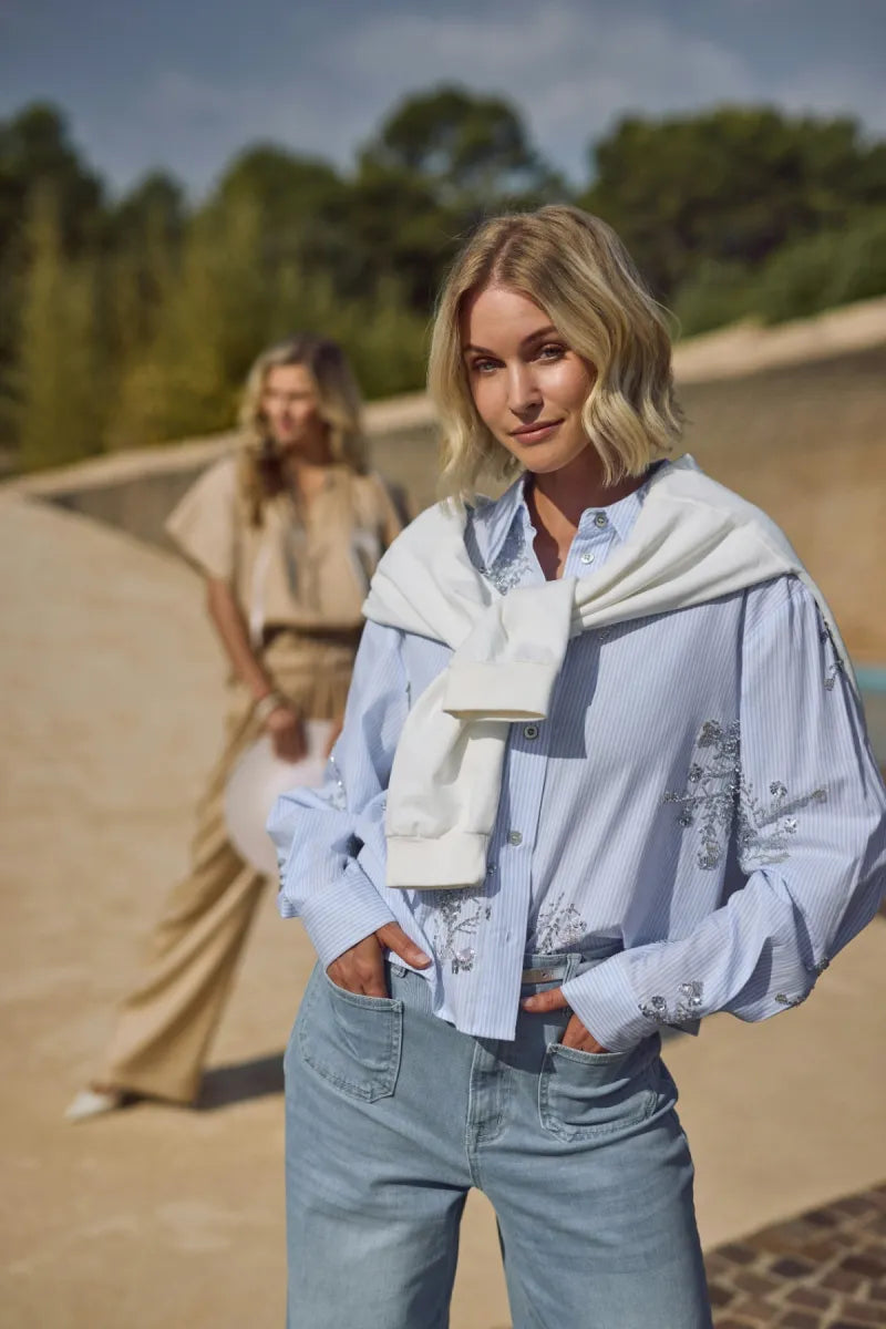 NUKUS Adora Blouse Stripe