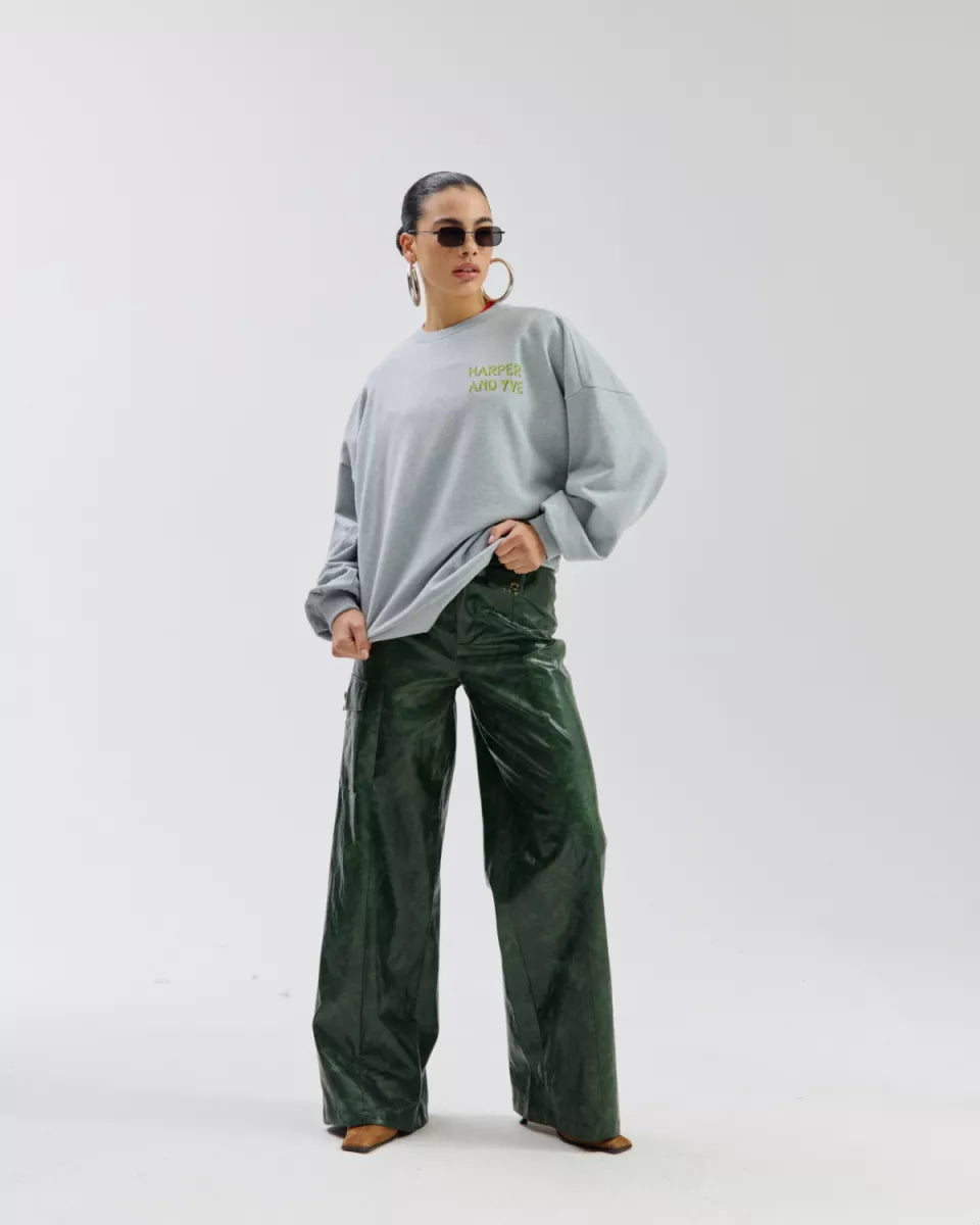 HARPER & YVE Club Avocado Sweater