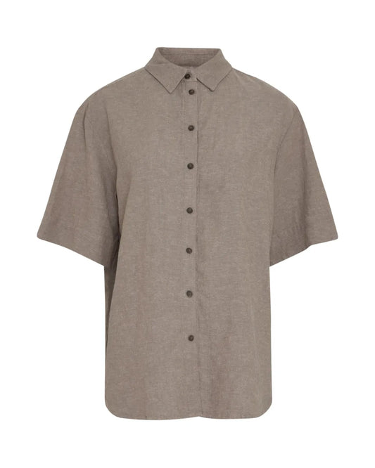 MSCH COPENHAGEN Viana Ginia Shirt - Bruin