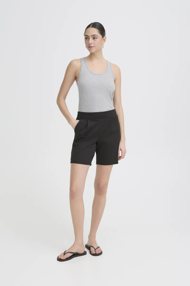 ICHI Kate Shorts - Black