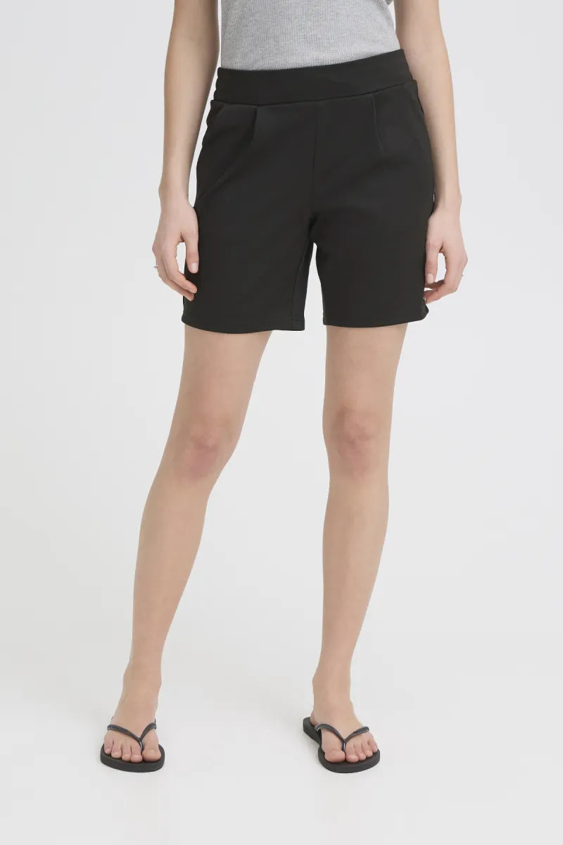 ICHI Kate Shorts - Black