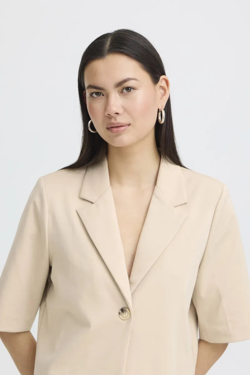 ICHI Kate Cropped Blazer