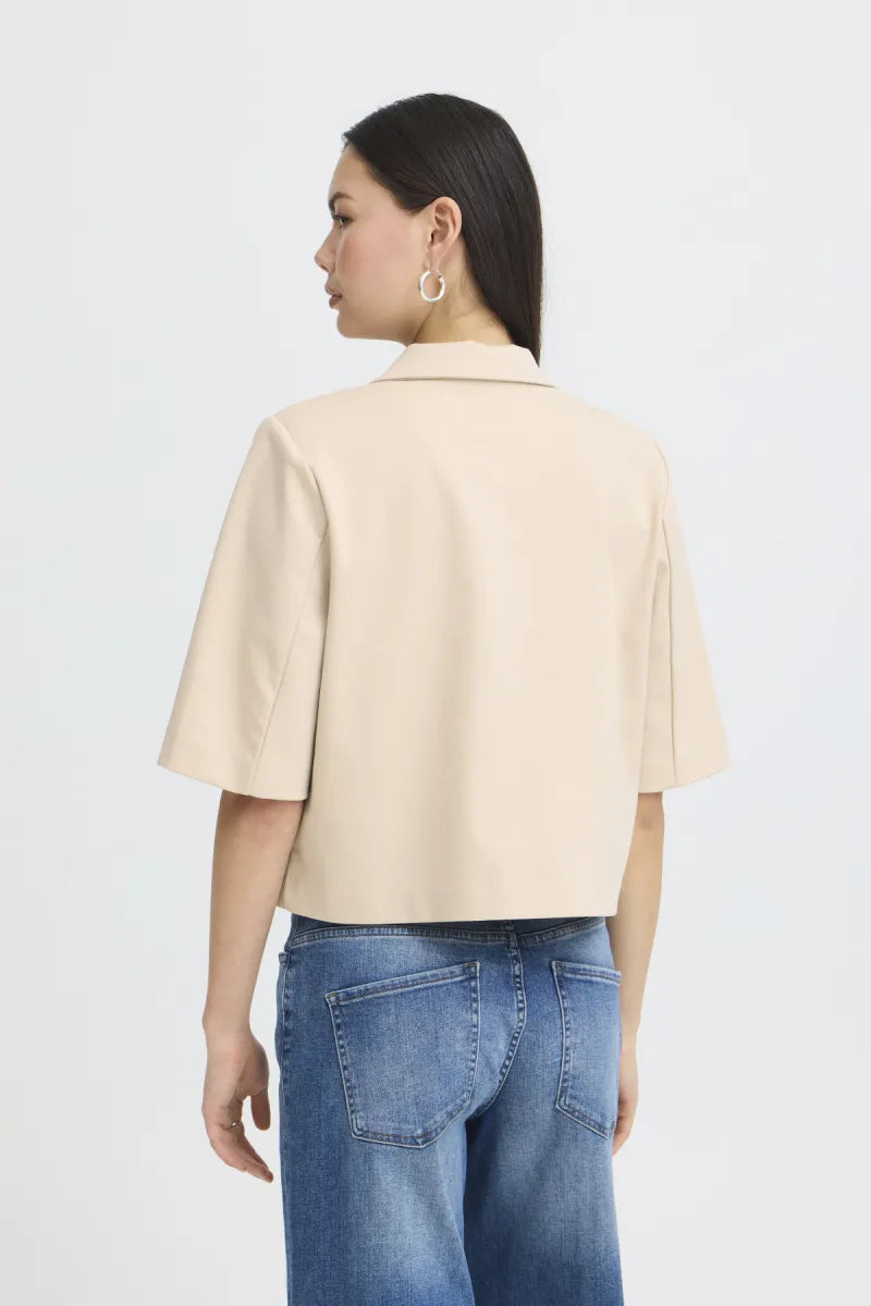ICHI Kate Cropped Blazer