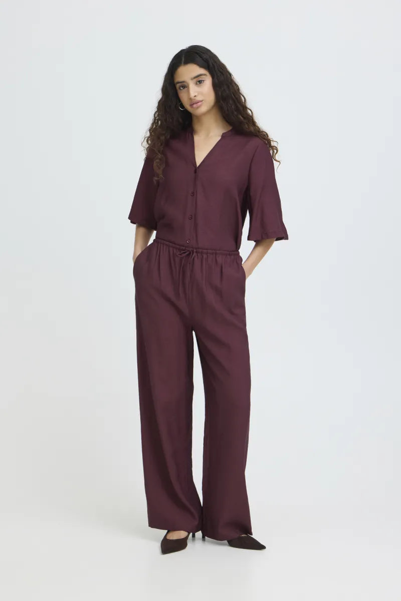 ICHI Falura Solid Pants