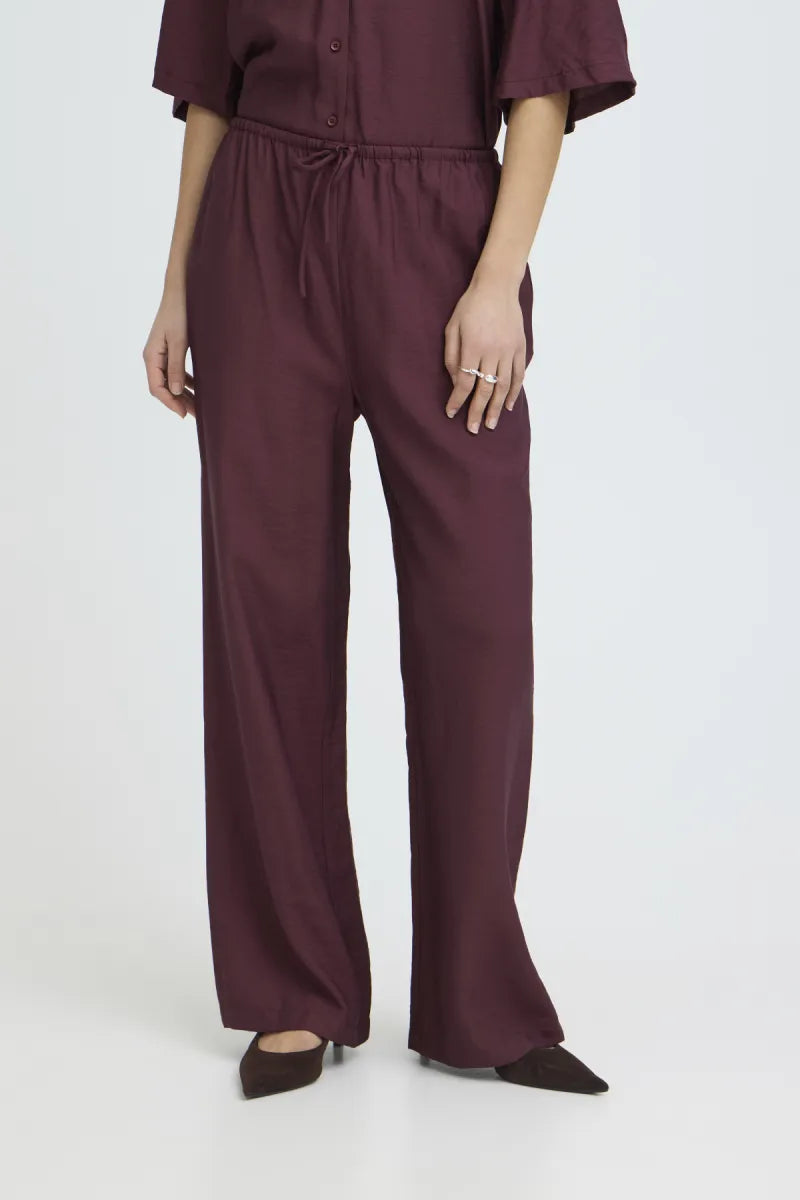 ICHI Falura Solid Pants