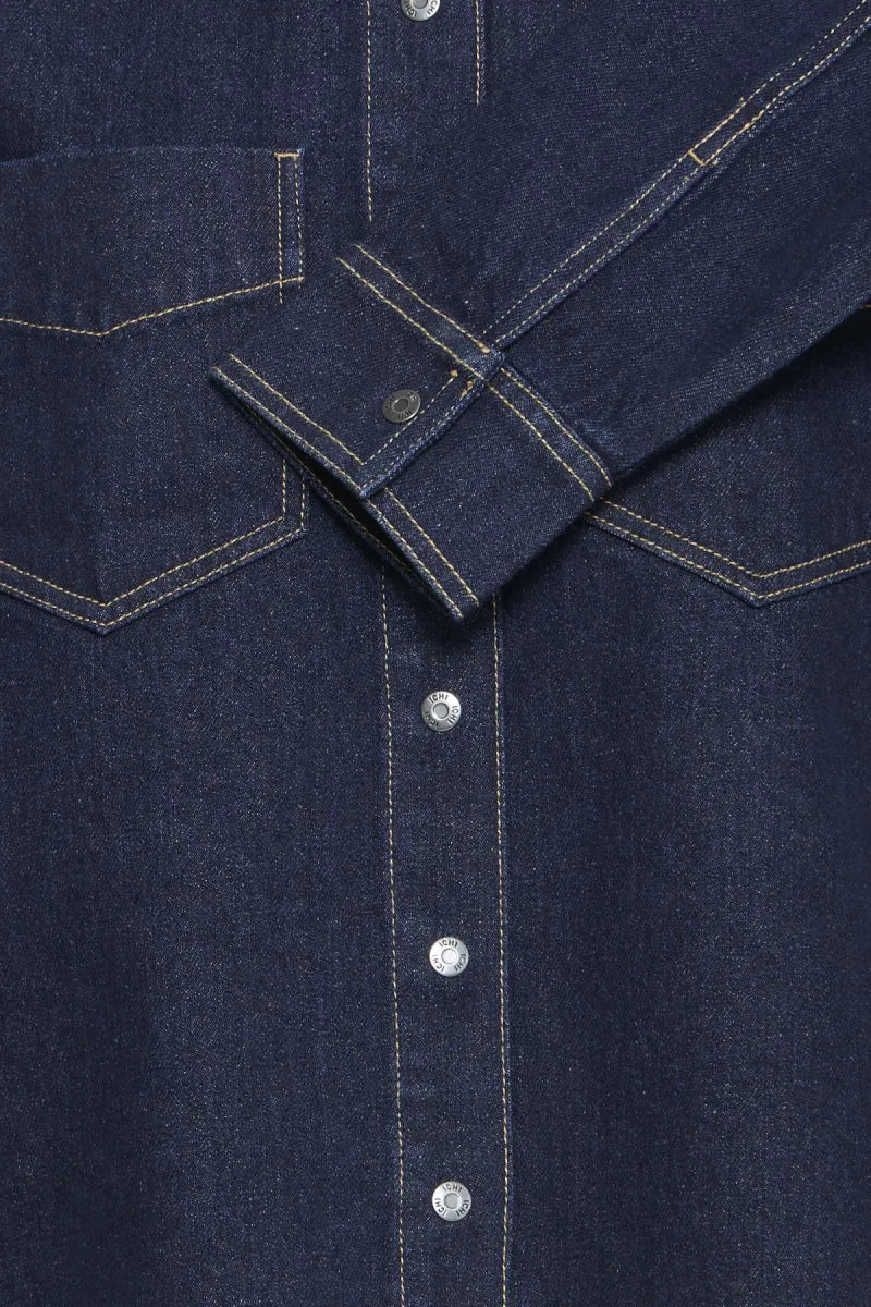 ICHI Alva Denim Shirt