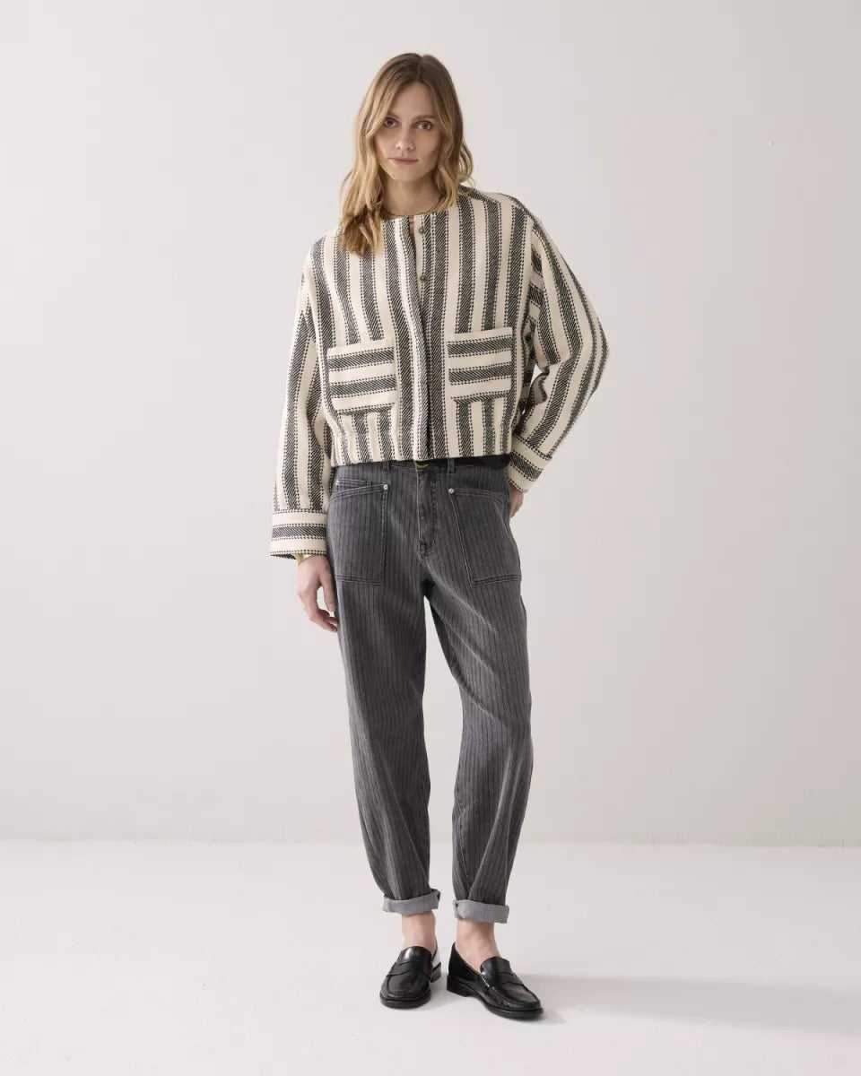 SUMMUM Jacket Stripe