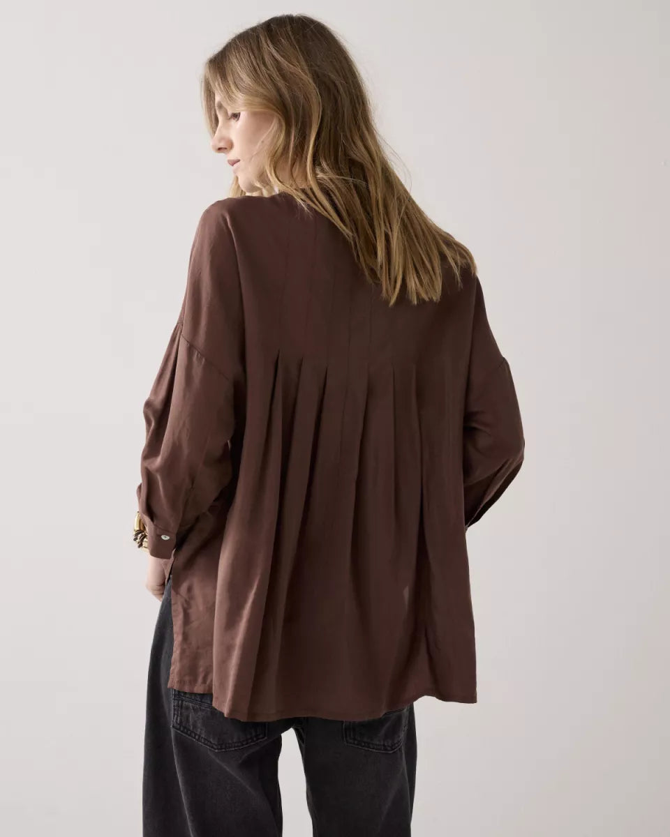 SUMMUM Blouse Viscose Cotton