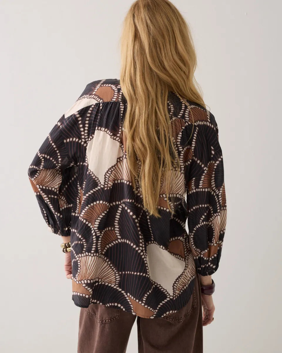 SUMMUM Blouse All Over