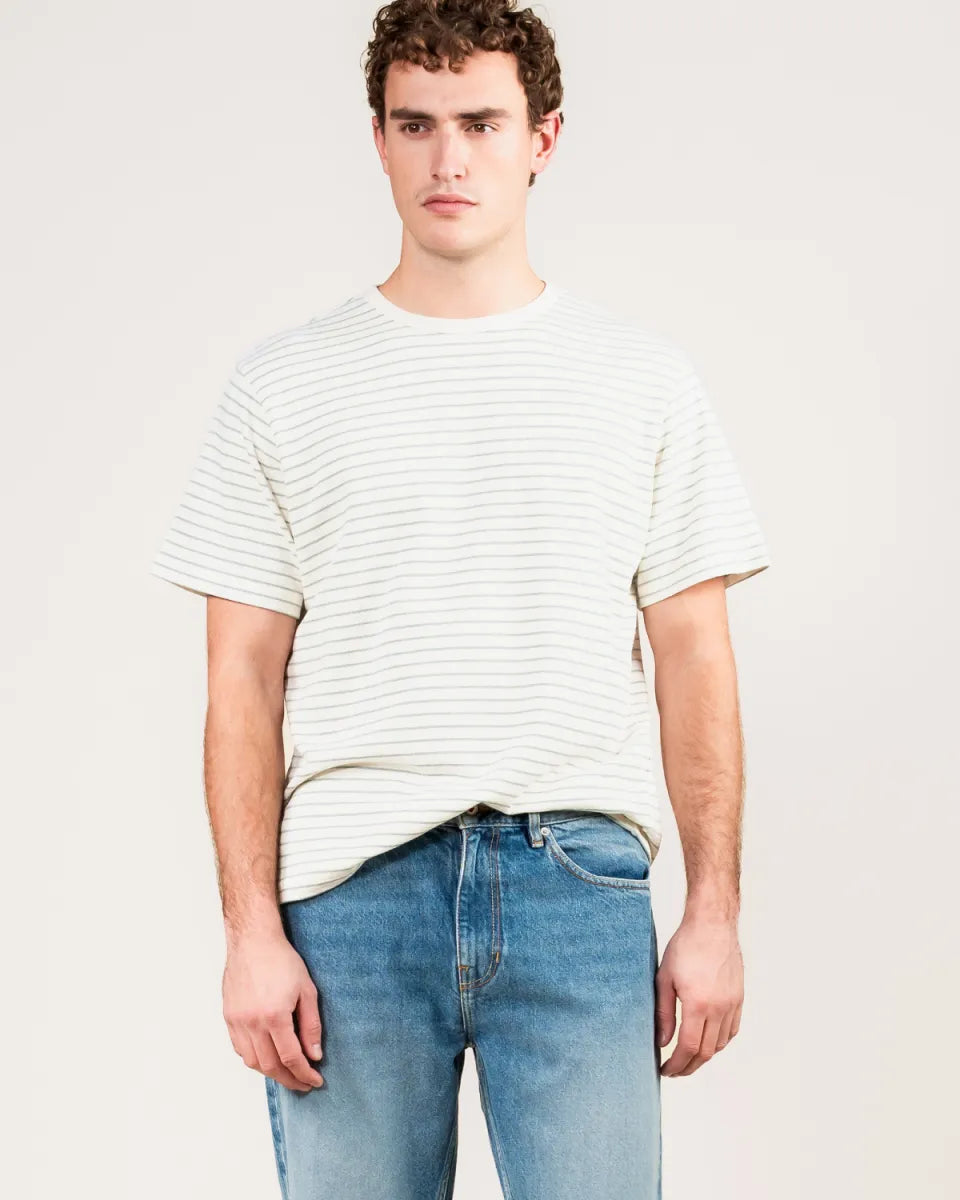 KUYICHI Liam Striped Tee