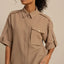 STUDIO ANNELOES Nellie Waffle Blouse