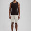 DSTREZZED Logan Beach Shorts - Sand Melange