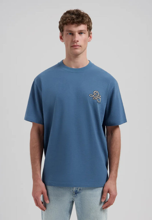 DSTREZZED Lasse Graphic Tee - Blue Fusion