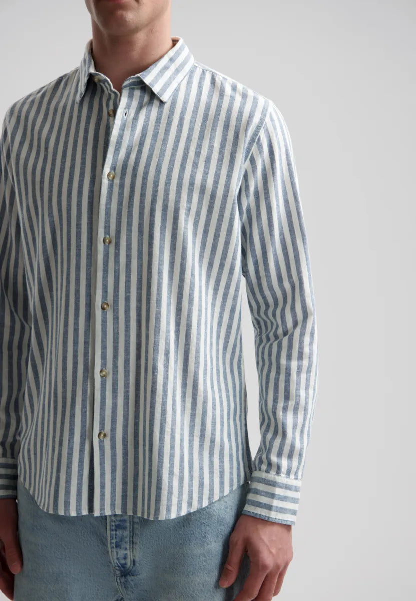 DSTREZZED Philip Shirt - 	Blue Fusion