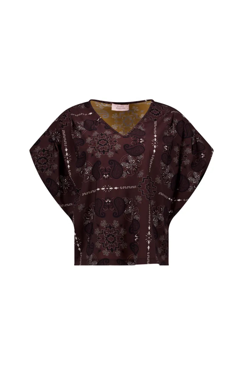 STUDIO ANNELOES Renske Paisley Top