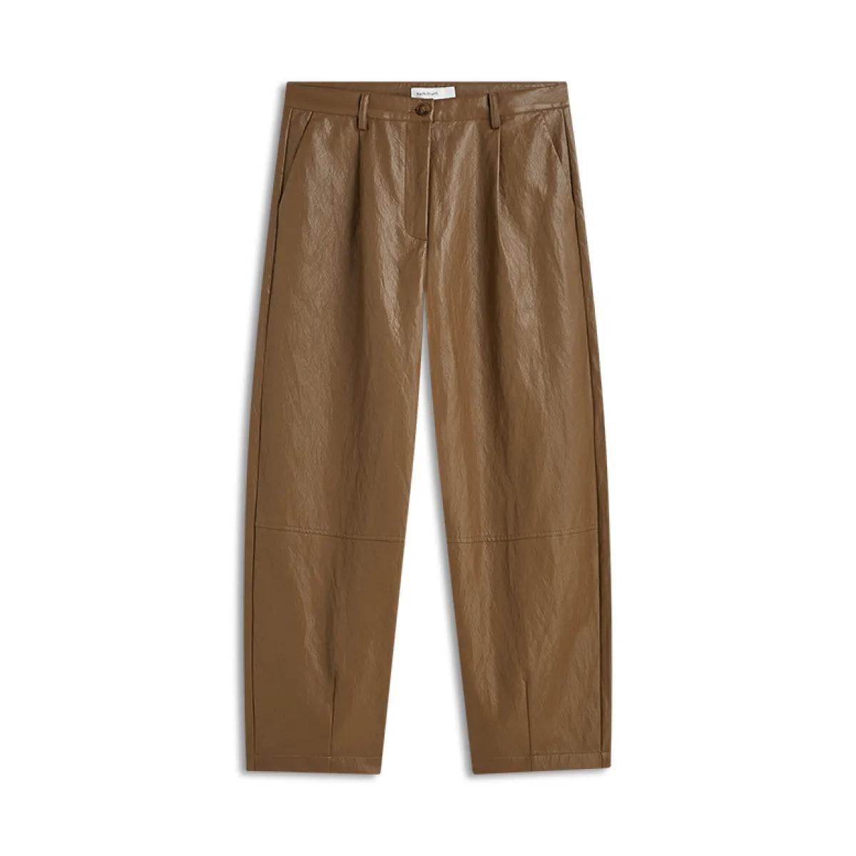 SUMMUM Balloon Trousers Soft Faux Leather