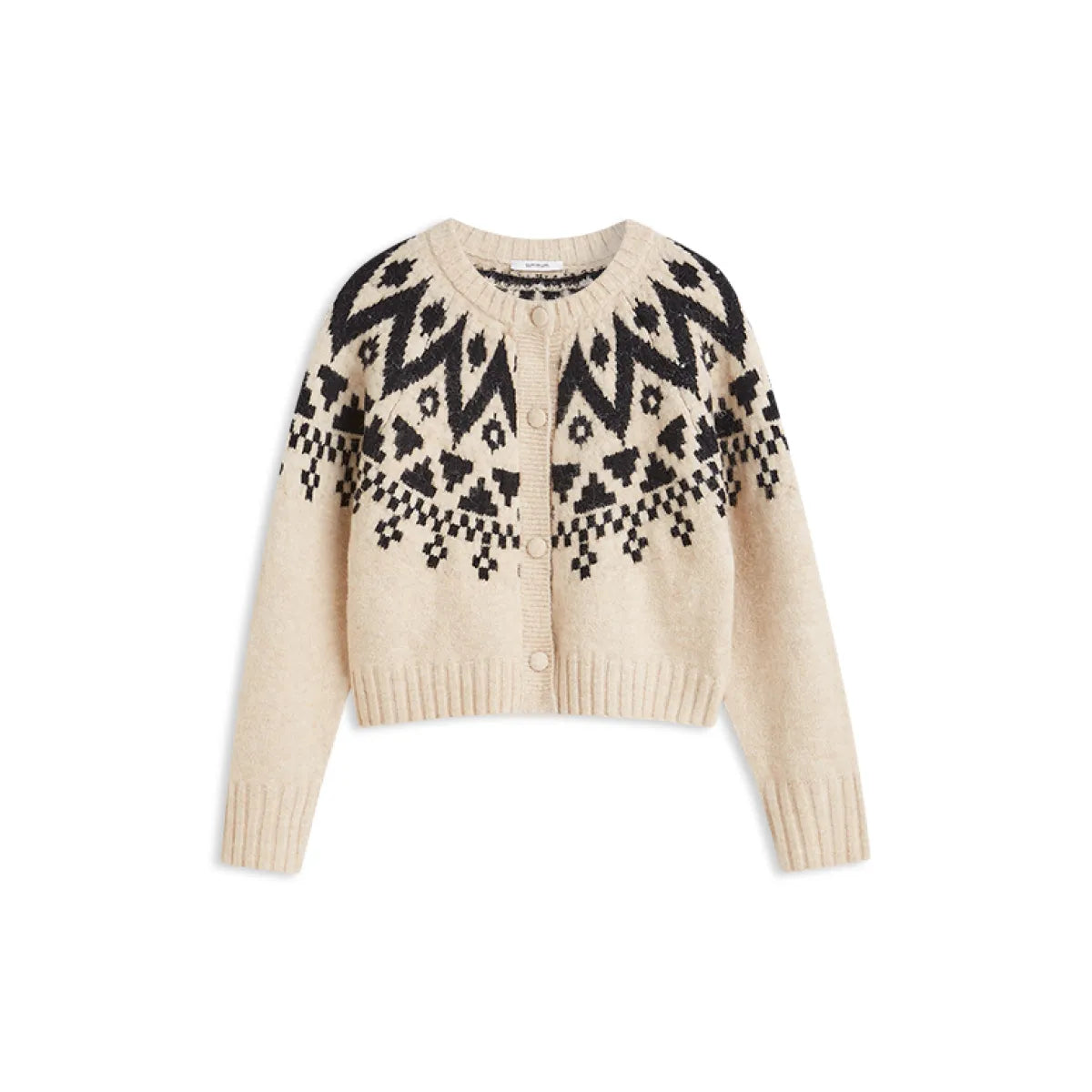 SUMMUM Cardigan Fair Isle Knit