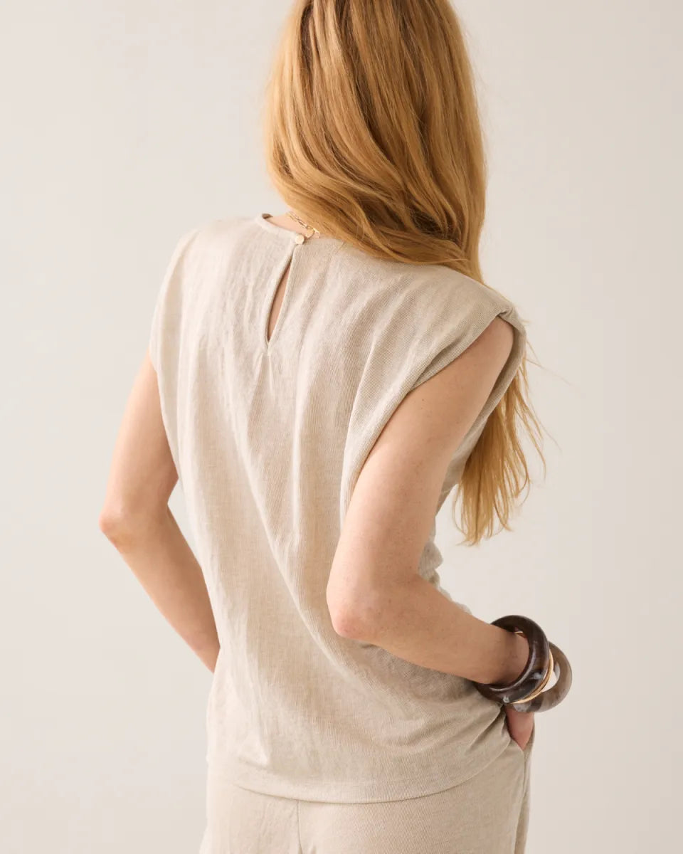 SUMMUM Top Linen Look