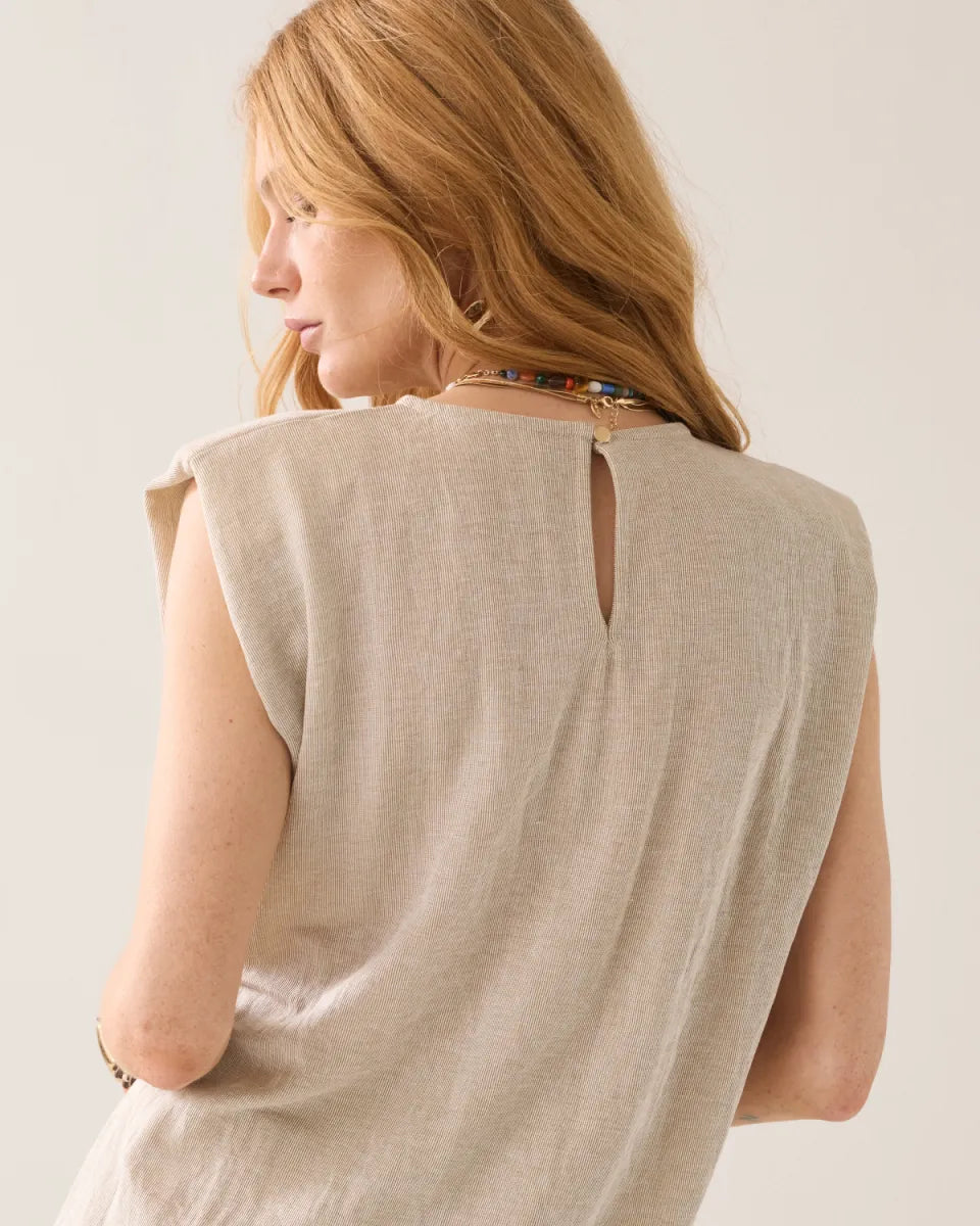 SUMMUM Top Linen Look