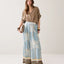 SUMMUM Trousers Palmtree Print