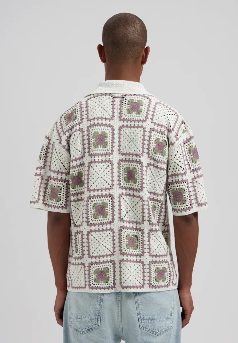 DSTREZZED Shane Crochet Shirt