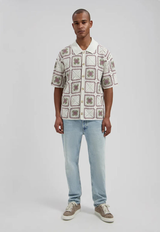 DSTREZZED Shane Crochet Shirt