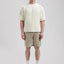DSTREZZED Logan Beach Shorts - Vintage Khaki